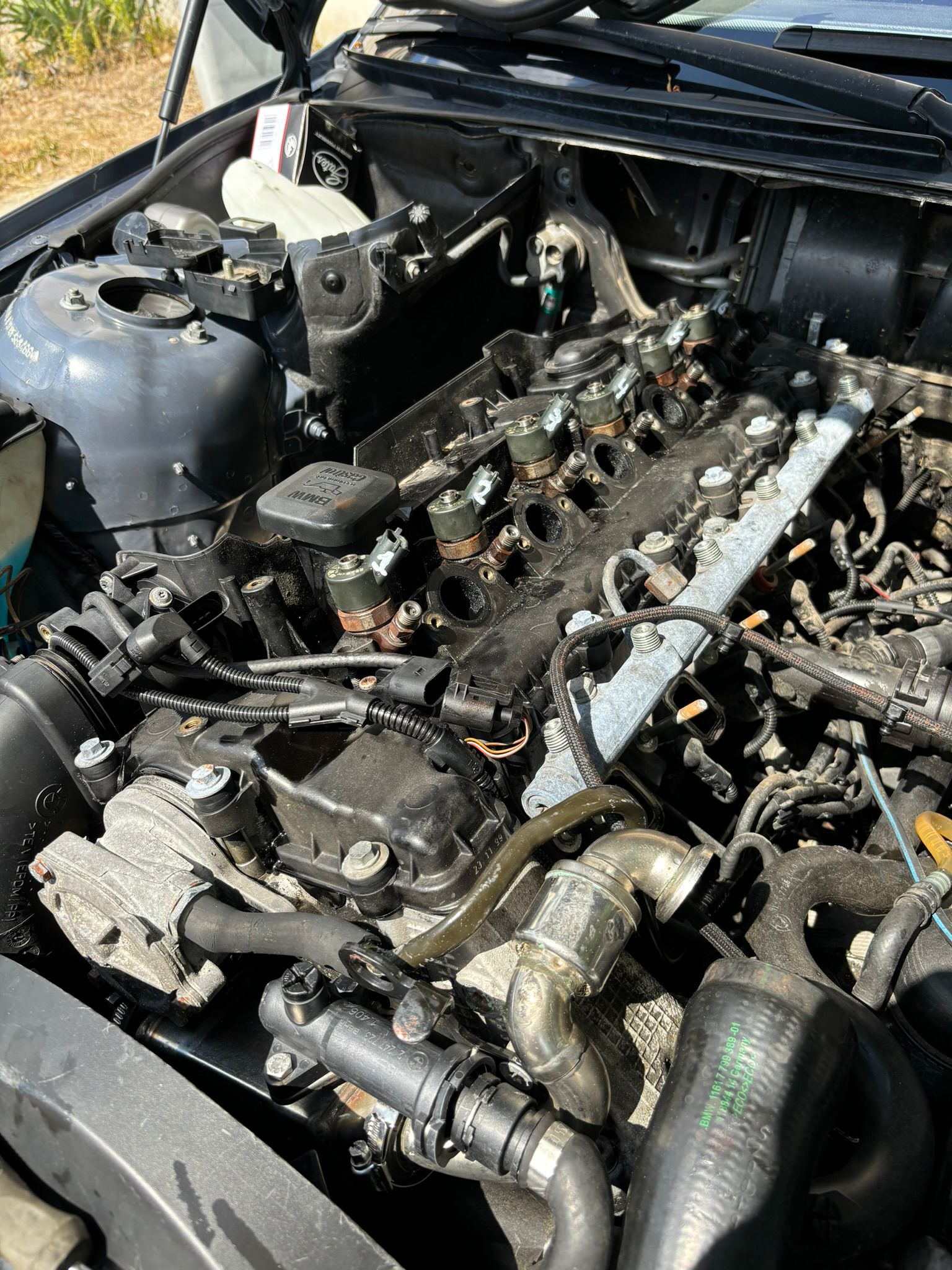 Compartiment moteur BMW